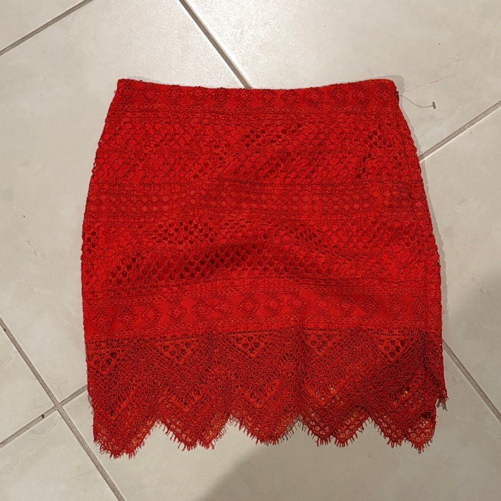 Banana republic sz 4 knit overlay skirt 1195